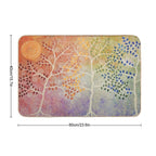 Rainbow Wishes  High-Traffic Bath Mat