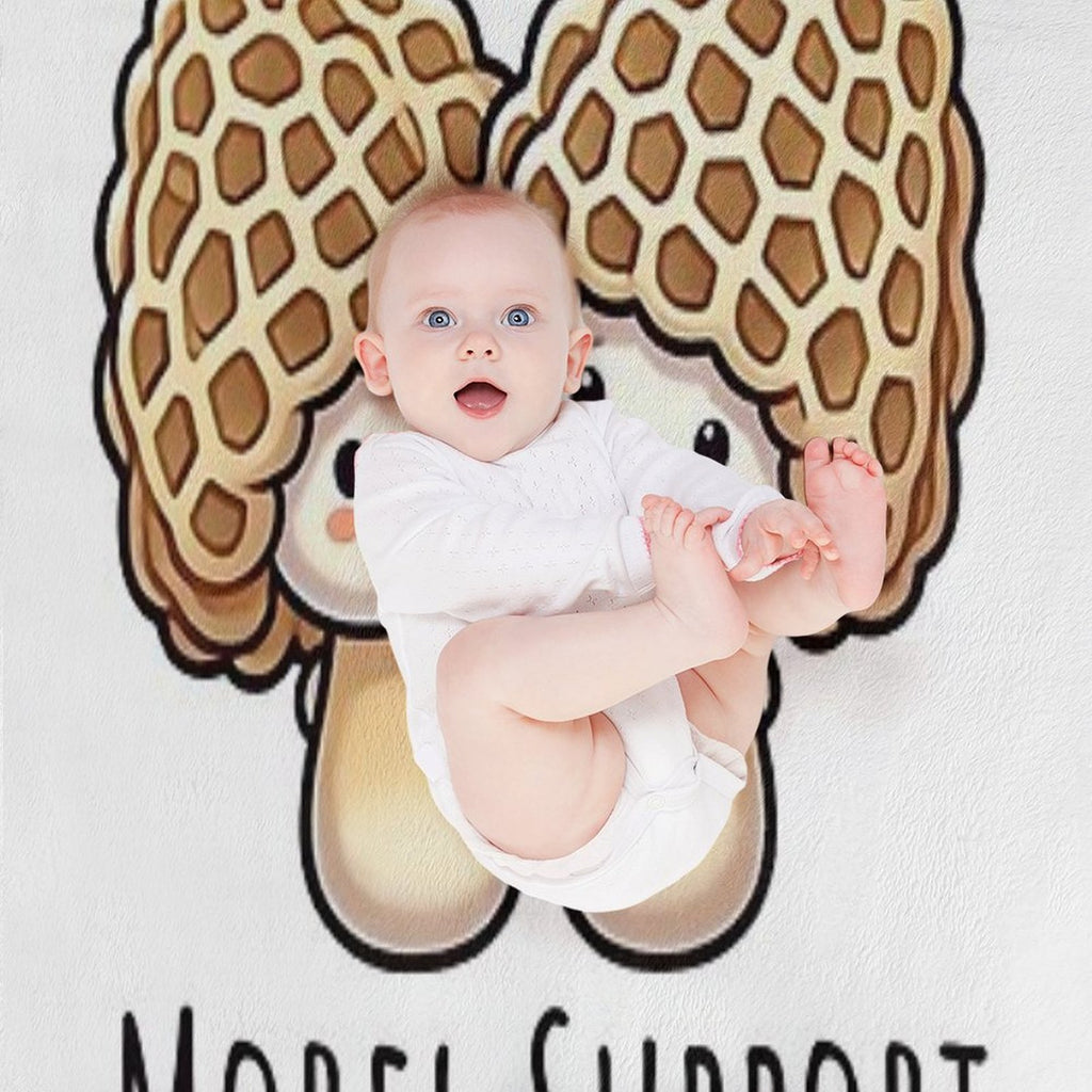 Morel Support Comfort Throw Blanket