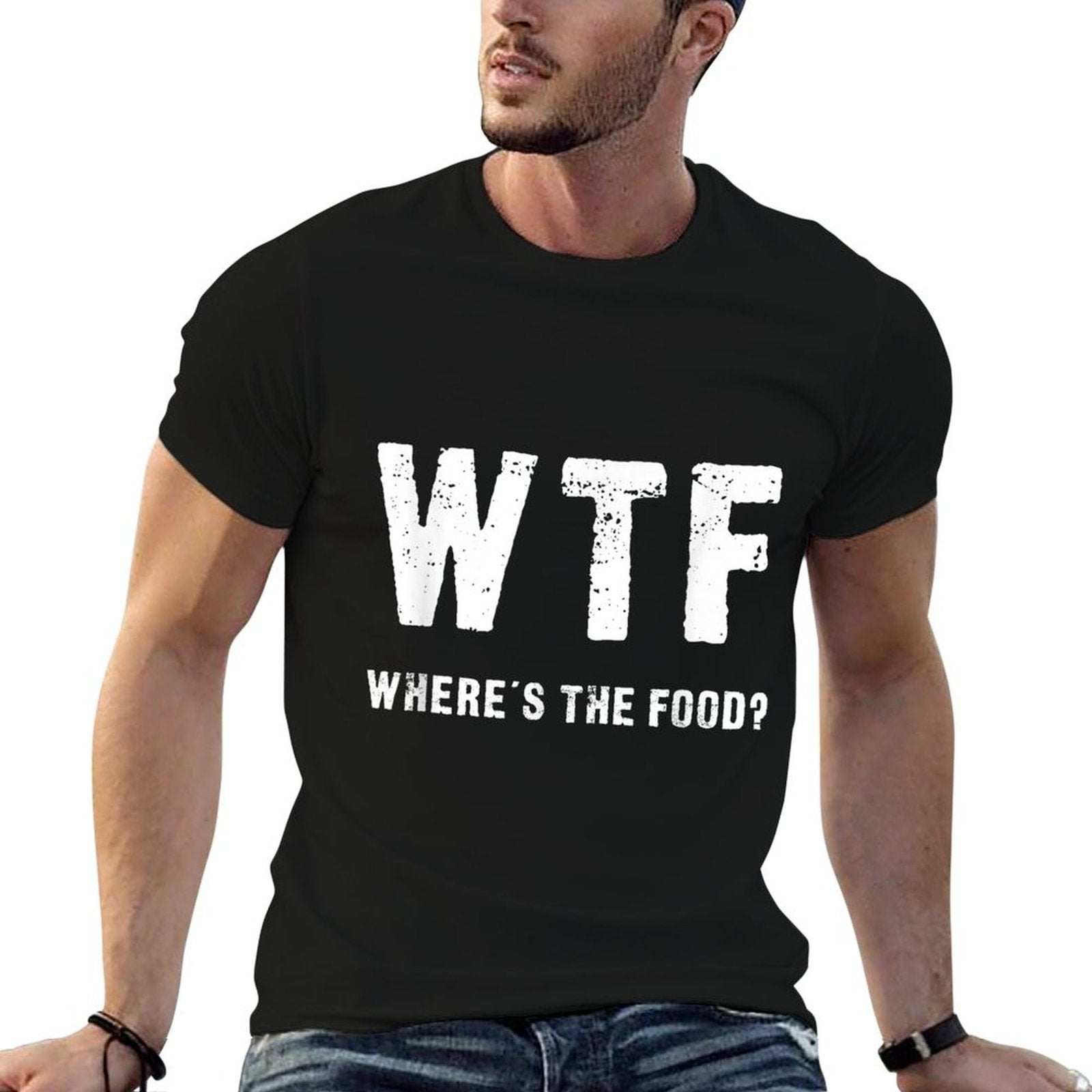 Funny WTF - Wheres The Food  Soft T-Shirt