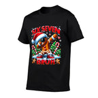 Six Seven Bruh Funny Gingerbread Christmas Meme  Eco-friendly Material T-Shirt