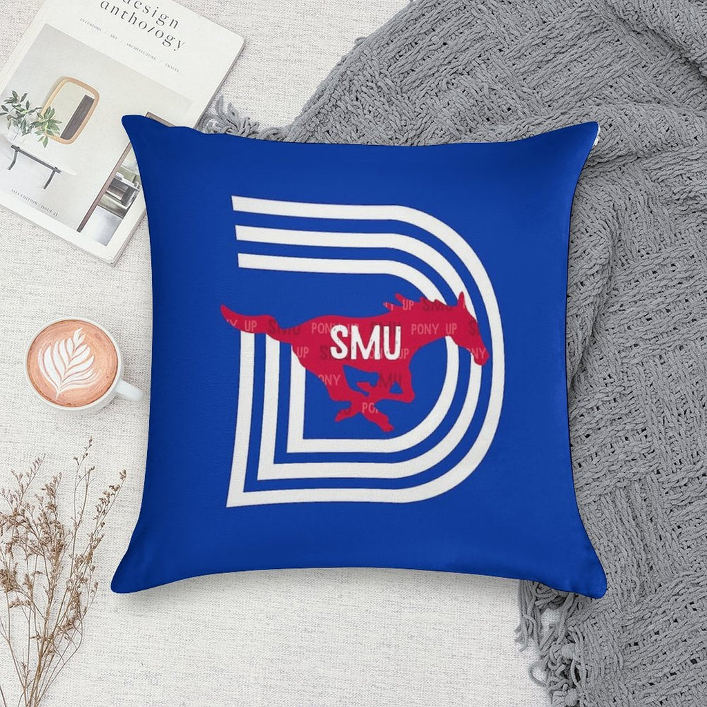 SMU Apparel Soft Decorative Cover Throw Pillow