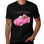 Rat I Cant Drive Funny For Men Women Comfortable T-Shirt