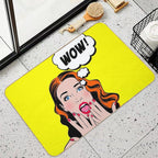 Pop Art 5  Non-Slip Bath Mat