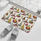 Funny Sexy Mushroom  Odorless Bath Mat