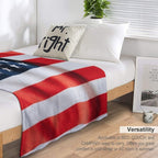4th of July Compact Throw Blanket