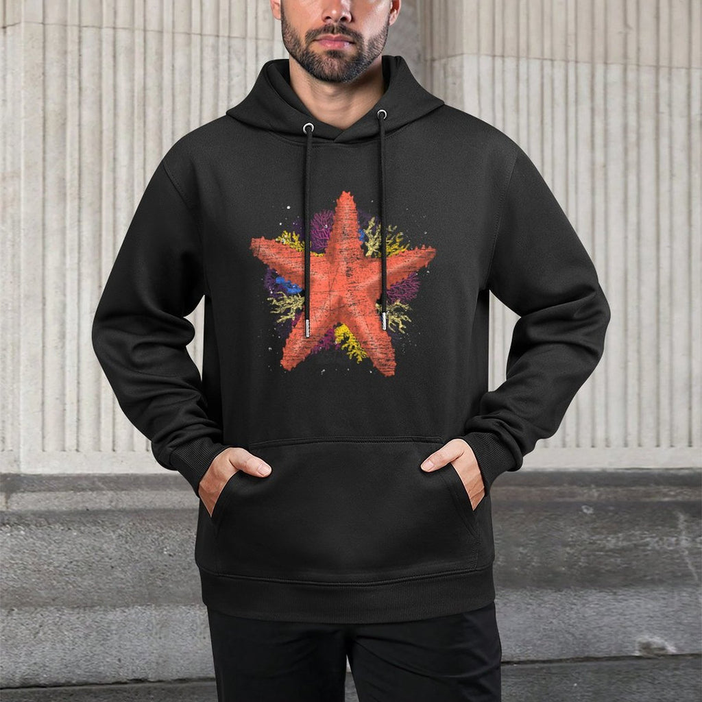 Ocean Animal Aquarist Starfish Lover Starfish Moisture-Wicking Hoodie