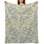 Whimsical Doodle August 2021 Sustainable Throw Blanket