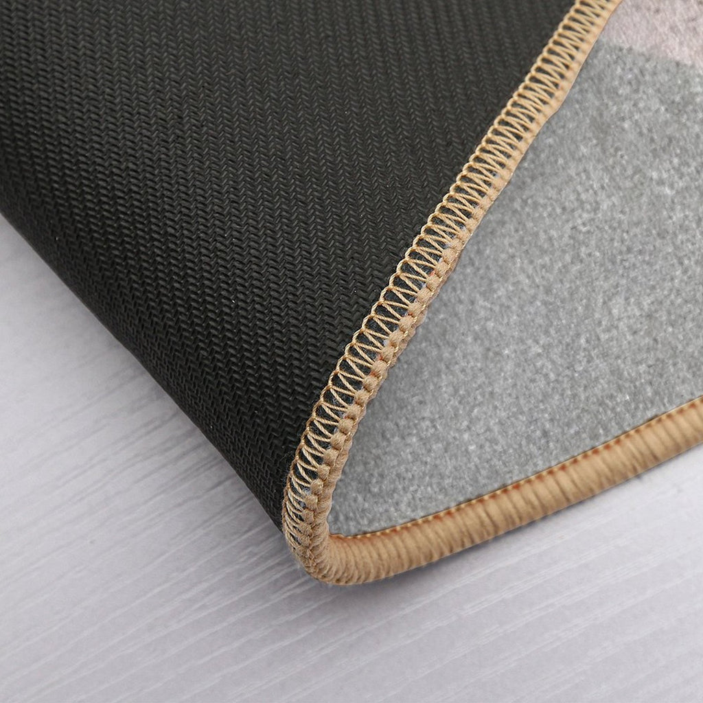 Minimalist Geometric  Odorless Bath Mat