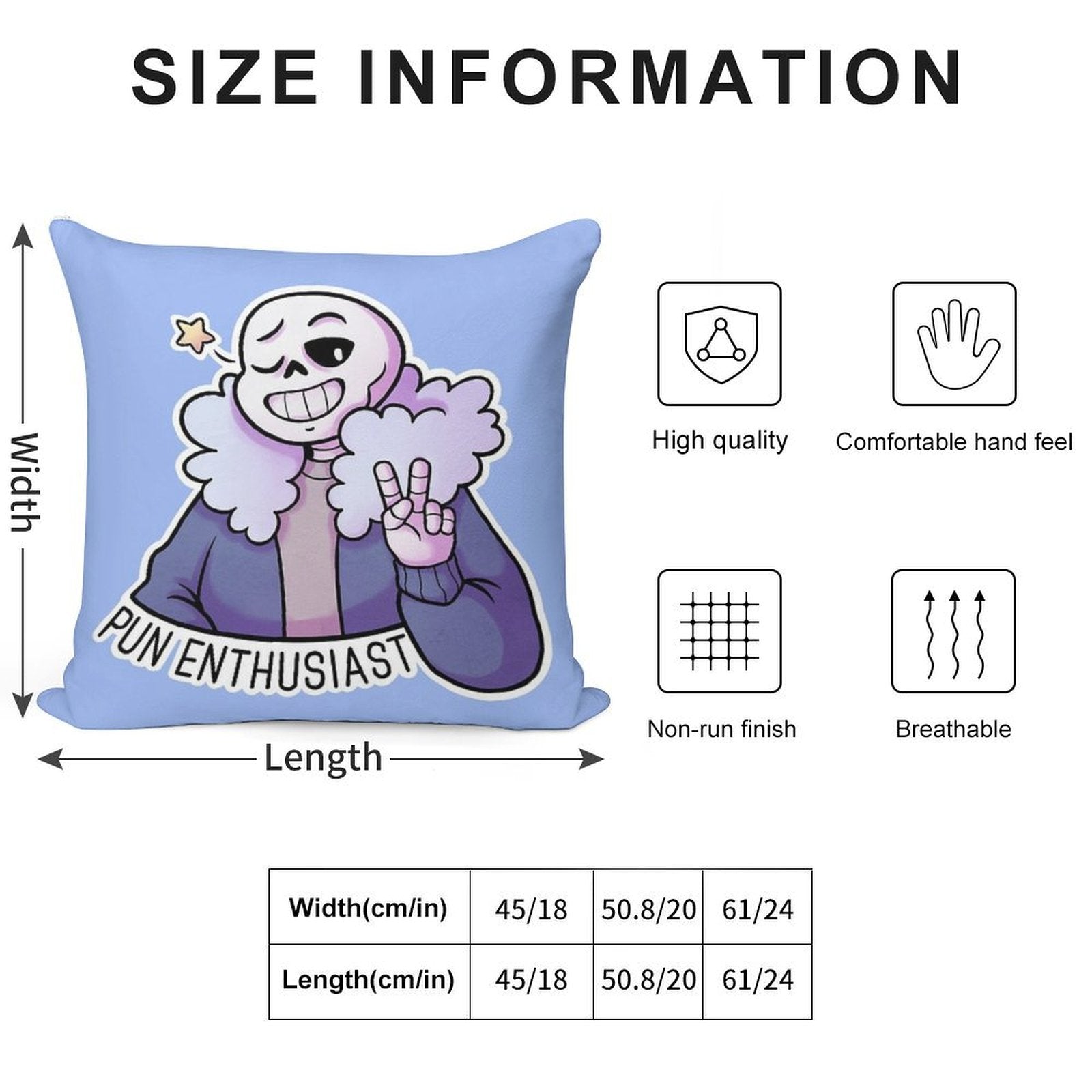 Sans. Soft Ultra-Soft Texture Throw Pillow