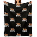 Shiba Inu Velvety-soft Throw Blanket