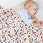 Multicolor Flower Pattern – Vibrant Floral Design for A Joyful Aesthetic Versatility Throw Blanket