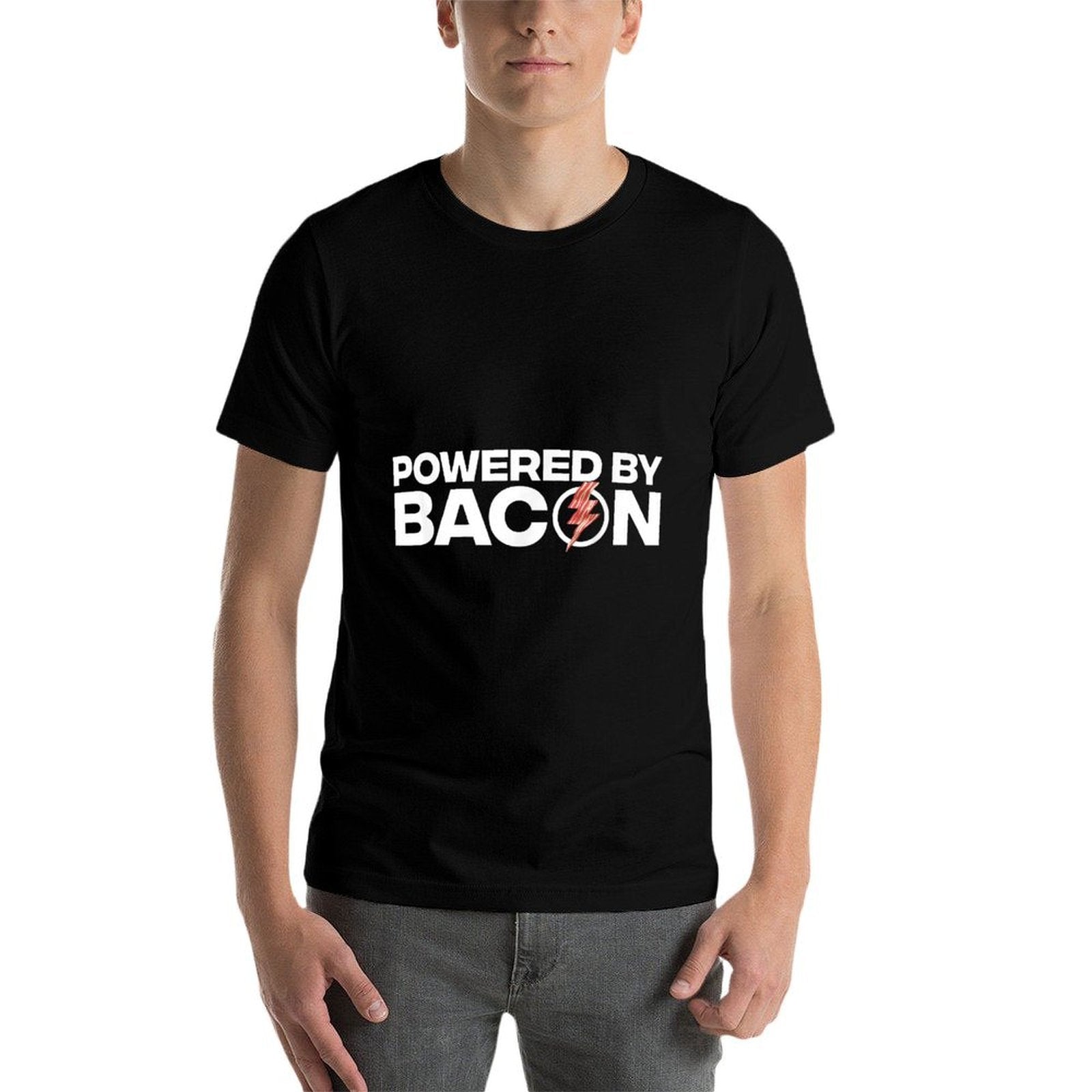 Funny Bacon Design For Men Women Boys Girls Pork Bacon Lover  Odor-resistant T-Shirt