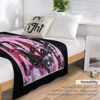 CRUE SHIRT Machine-washable Throw Blanket