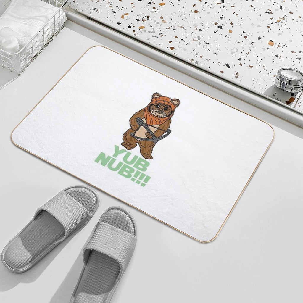 Ewok  Easy Maintenance Bath Mat