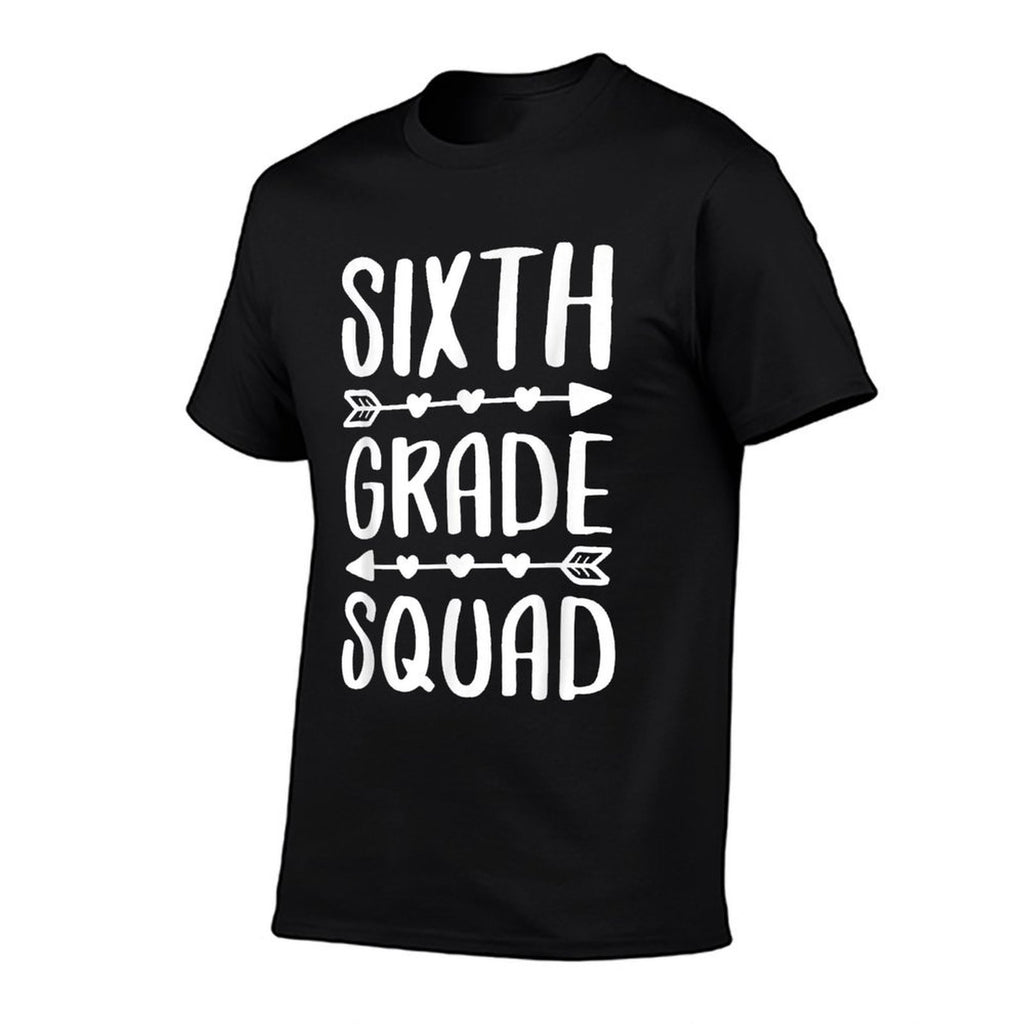 Sixth Grade Squad 6th Grade Boy Girl Student Teacher  Quick-drying T-Shirt