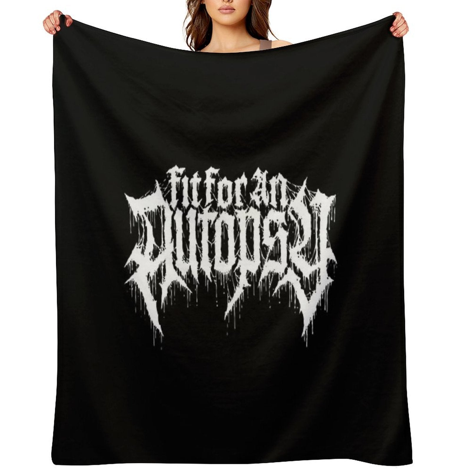 Fit For An Autopsy Durable Throw Blanket
