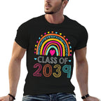Class Of 2039 Kindergarten Pre-k Grow with Me Graduation  Eco-friendly Material T-Shirt