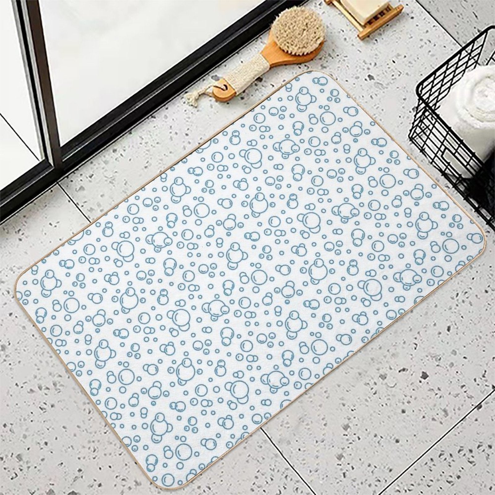 Bubbles Fun  Long-Lasting Bath Mat