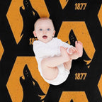 1877 Gold Anti-pilling Throw Blanket