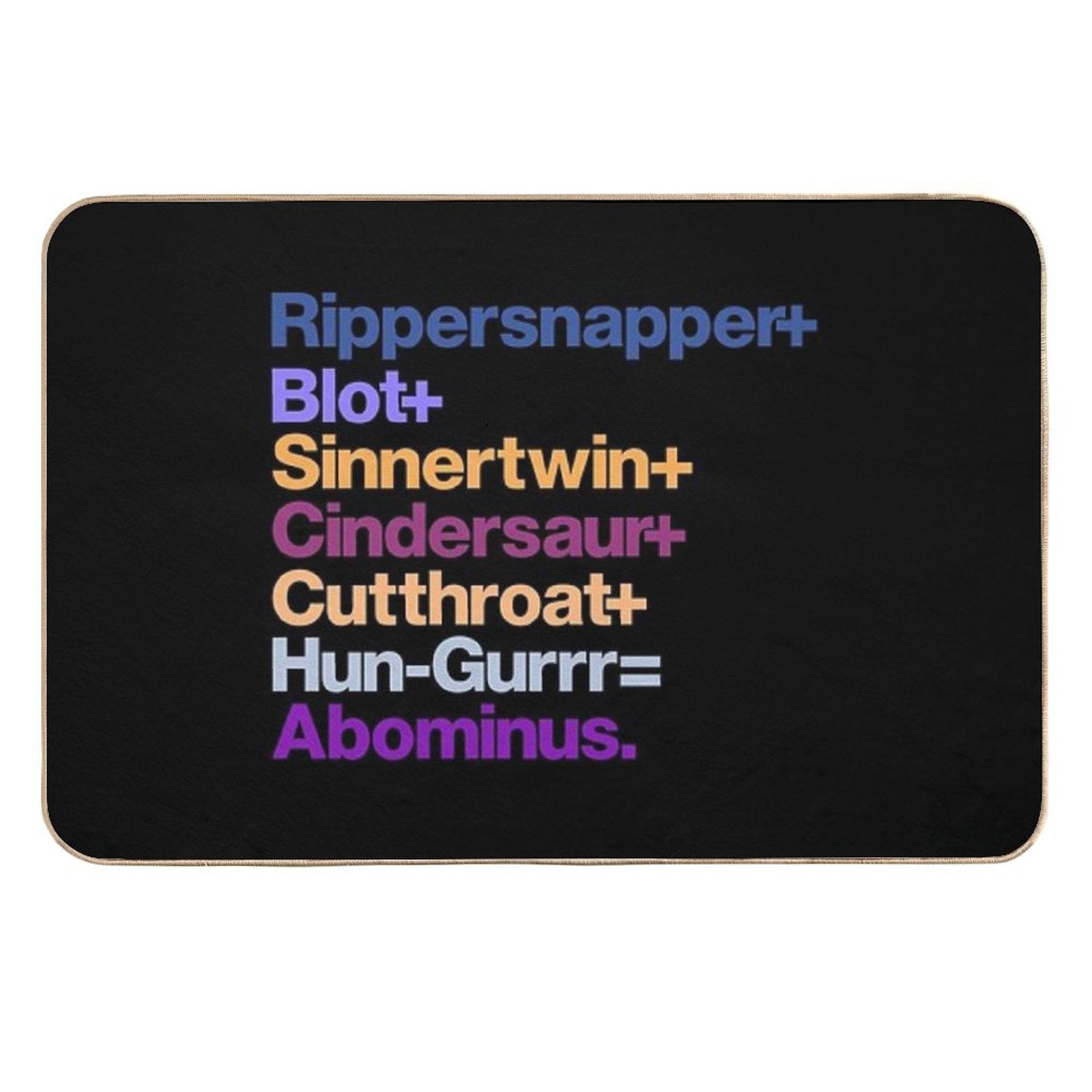 Abominus (Transformers)  Anti-Trip Bath Mat