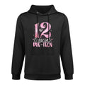 12 Official Pre-Teen 12th Birthday Girl 12 Year Old Moisture-Wicking Hoodie