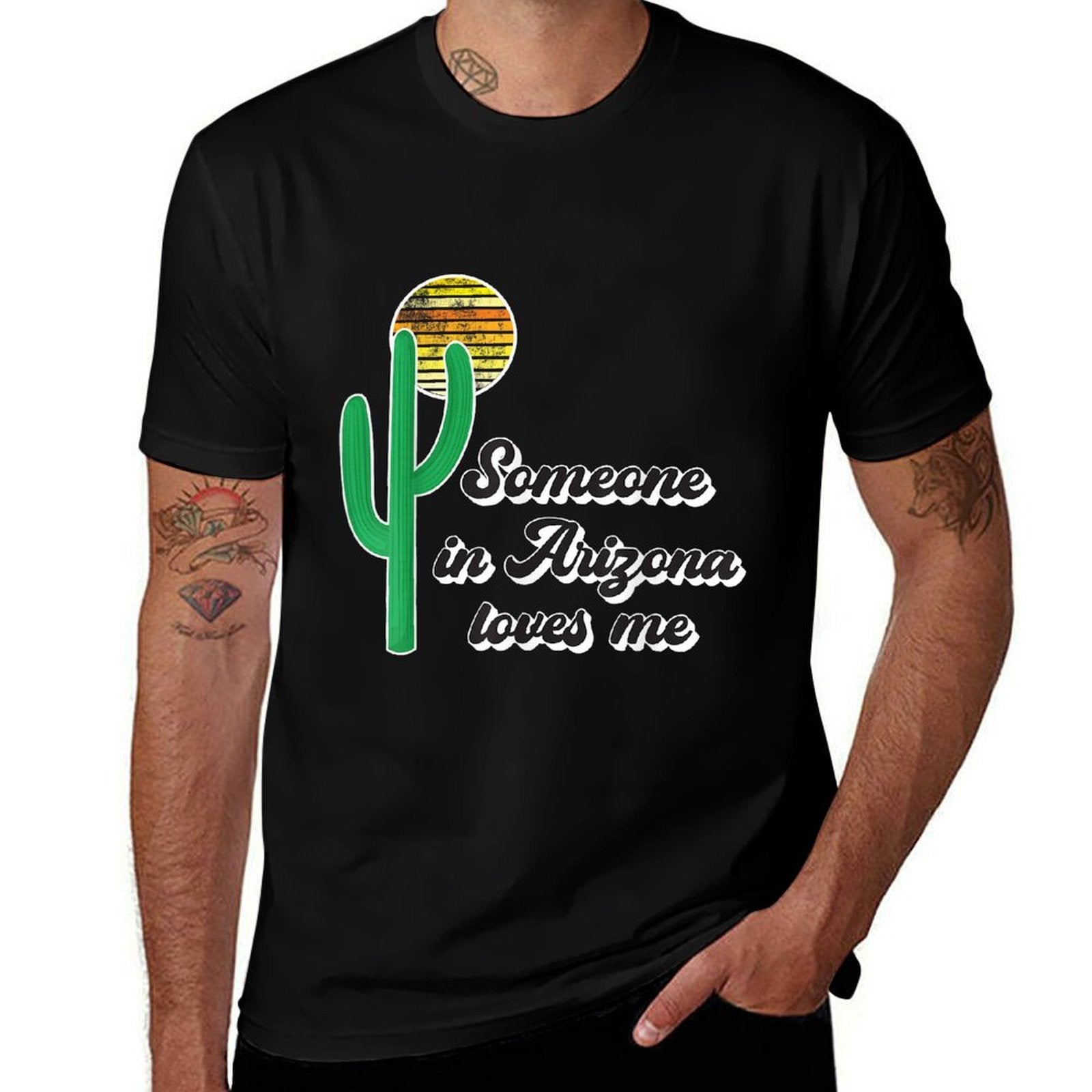 Someone In Arizona Loves Me  Easy-care T-Shirt