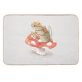 Awkward Toad Ready for Adventure  Versatile Bath Mat