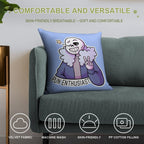 Sans. Soft Ultra-Soft Texture Throw Pillow