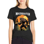 Bigfoot Massquatch Funny Sasquatch Workout Gym Weightlifter  High-quality Stitching T-Shirt