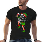 Lets Get Elfed Up Funny Drinking Christmas Cheers Holiday  Stretchy T-Shirt