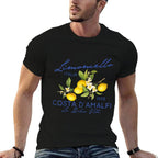 Limoncello Amalfi Coast Lemons Summer Italy Gift For Her  Easy-care T-Shirt