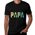 Papa Golf Silhouette Cool Golfing Sport Golfer Dad Daddy Men  Soft T-Shirt