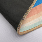 Aesthetic Rainbow  Easy Maintenance Bath Mat