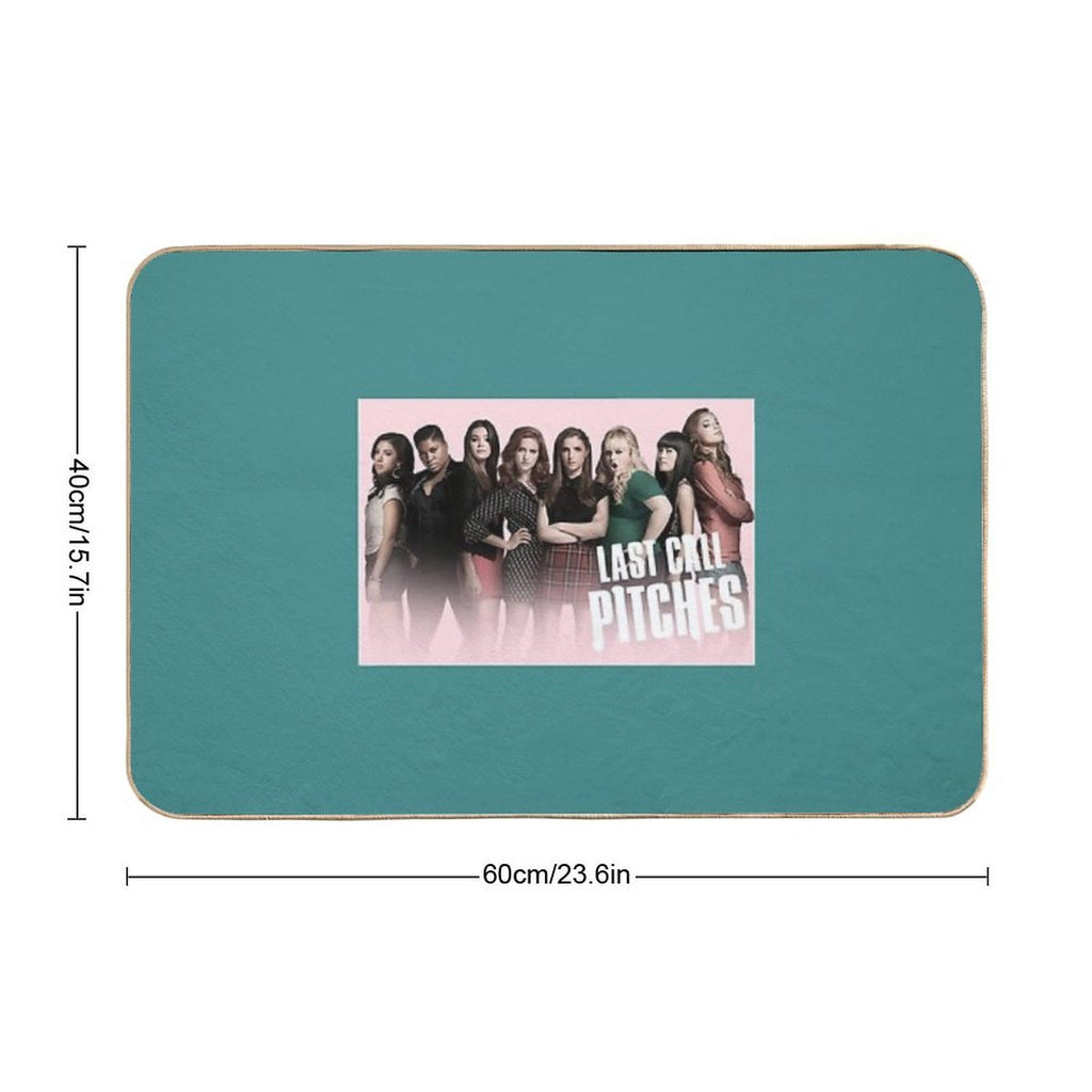 Last Call Pitches  Pitch Perfect  Stain-Proof Bath Mat