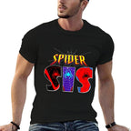 Cool Spider SIS Funny Birthday Spider Sister Kids Girls  Odor-resistant T-Shirt