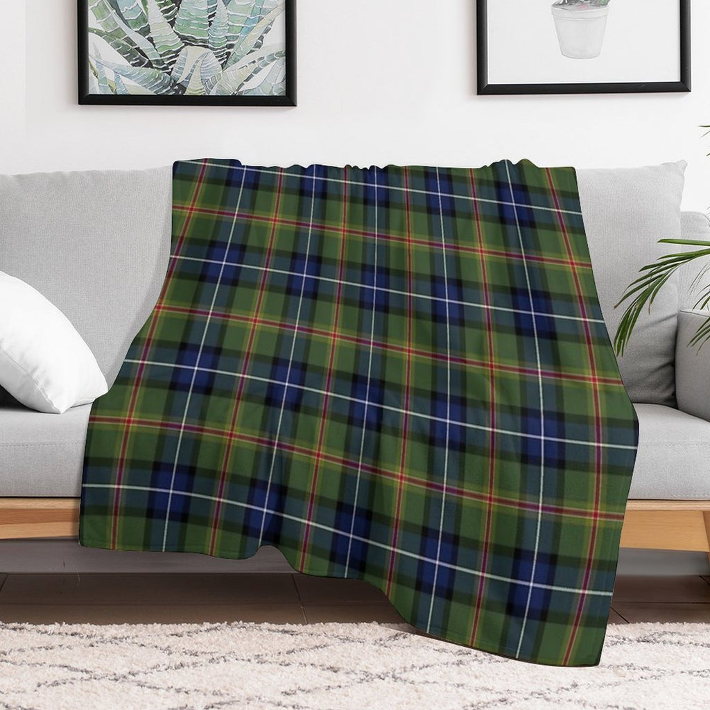 JONES Tartan  Welsh Family And Last Name Tartan Comfort Throw Blanket