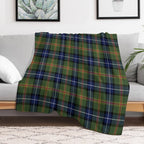 JONES Tartan  Welsh Family And Last Name Tartan Comfort Throw Blanket