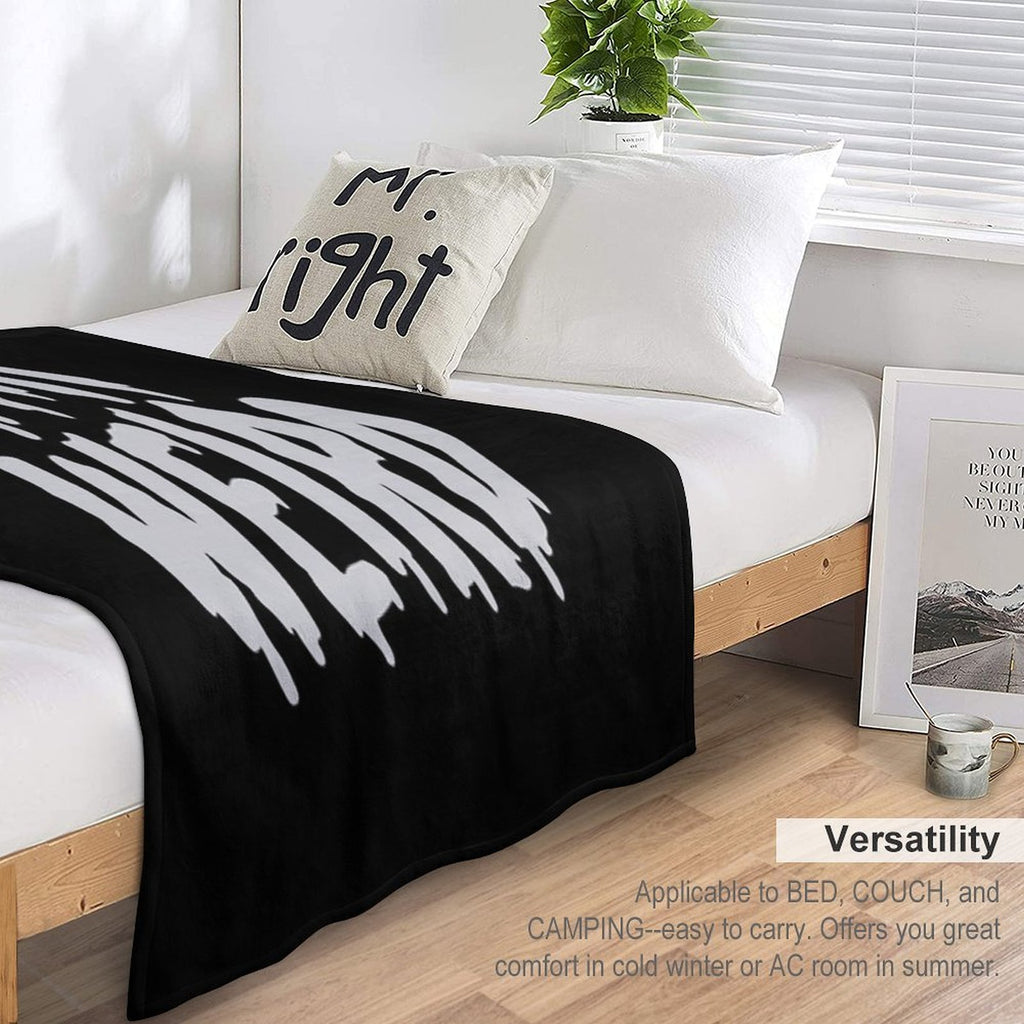 Stay Weird Compact Throw Blanket