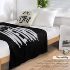 Stay Weird Compact Throw Blanket