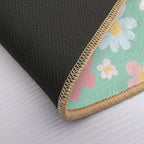 Ditsy Print Summer  Easy To Clean Bath Mat