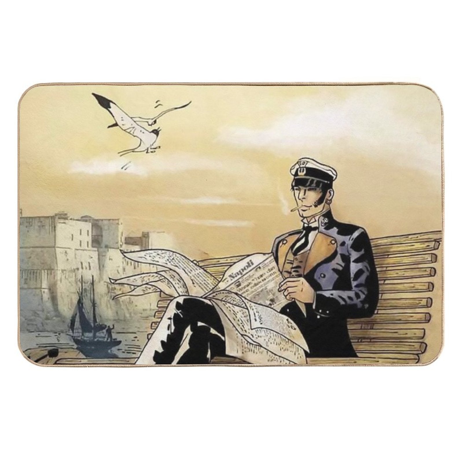 Smoking  Eco-Friendly Bath Mat