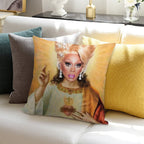 Drag Jesus Soft Style Accent Throw Pillow