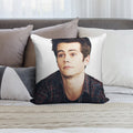 Dylan O'Brien Is A Puppy Soft Anti-Pilling Throw Pillow