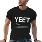 Cool Yeet Definition Meme Slang Boys Girlsns  Graphic-printed T-Shirt