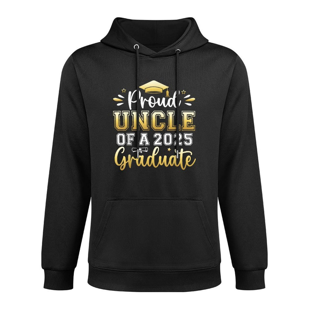 Proud Uncle of A 2025 Graduate Senior Graduation Men Durable Construction Hoodie