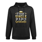 Proud Uncle of A 2025 Graduate Senior Graduation Men Durable Construction Hoodie