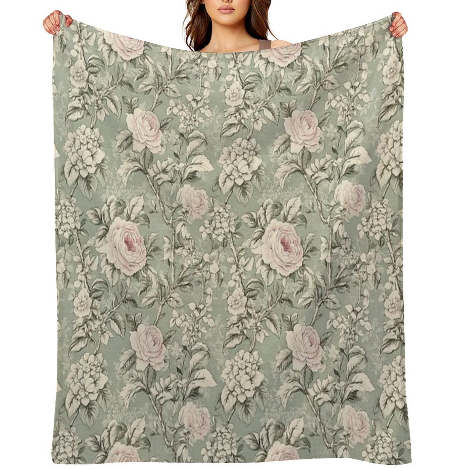 Edgy Summer Exotic Flower Arrangement India Floral For Housewarming Presents Easy Care Throw Blanket