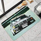 Retro DTM Car Carrousel Nordschleife Durable Bath Mat
