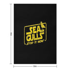 Seagulls Versatility Throw Blanket