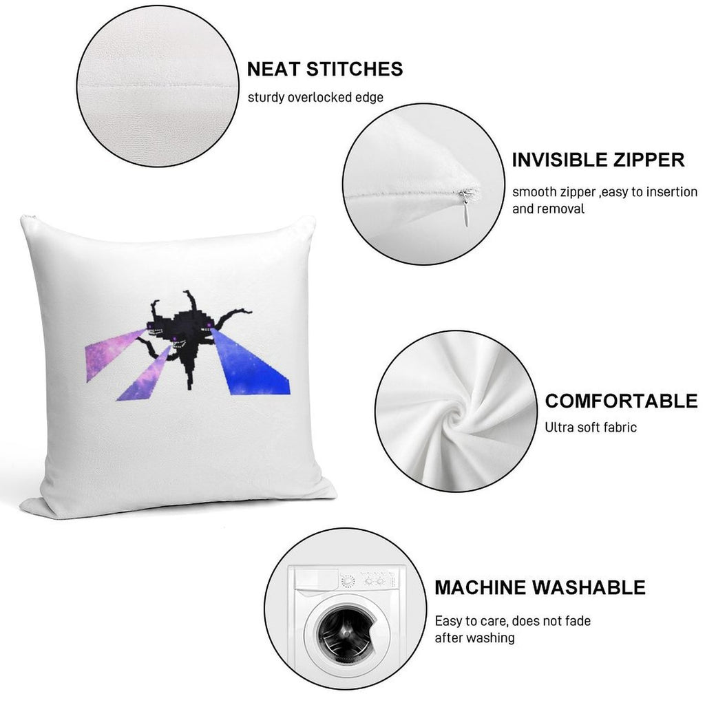 Galaxy Wither Storm Soft Bedroom Essential Throw Pillow